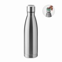 BOTTIGLIA IN ACCIAIO INOX CON PROMEMORIA